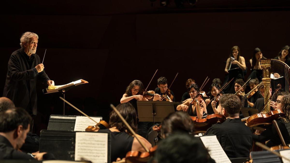 Jordi Savall, en el Auditori