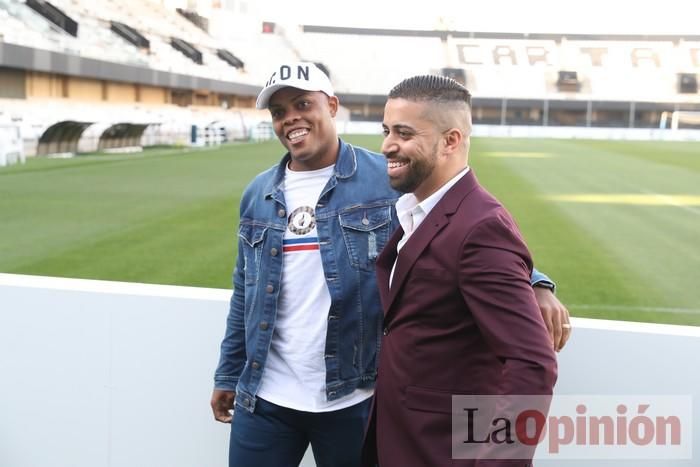 Presentación de Vinicius Tanque en el FC Cartagena