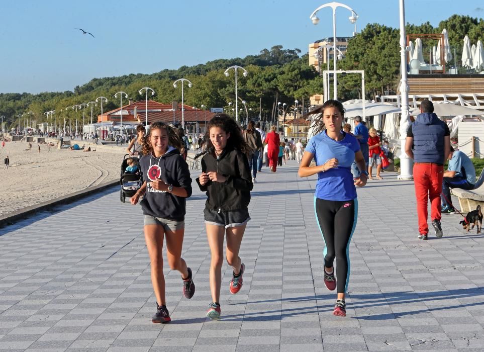 Otoño a 30 grados en las Rías Baixas