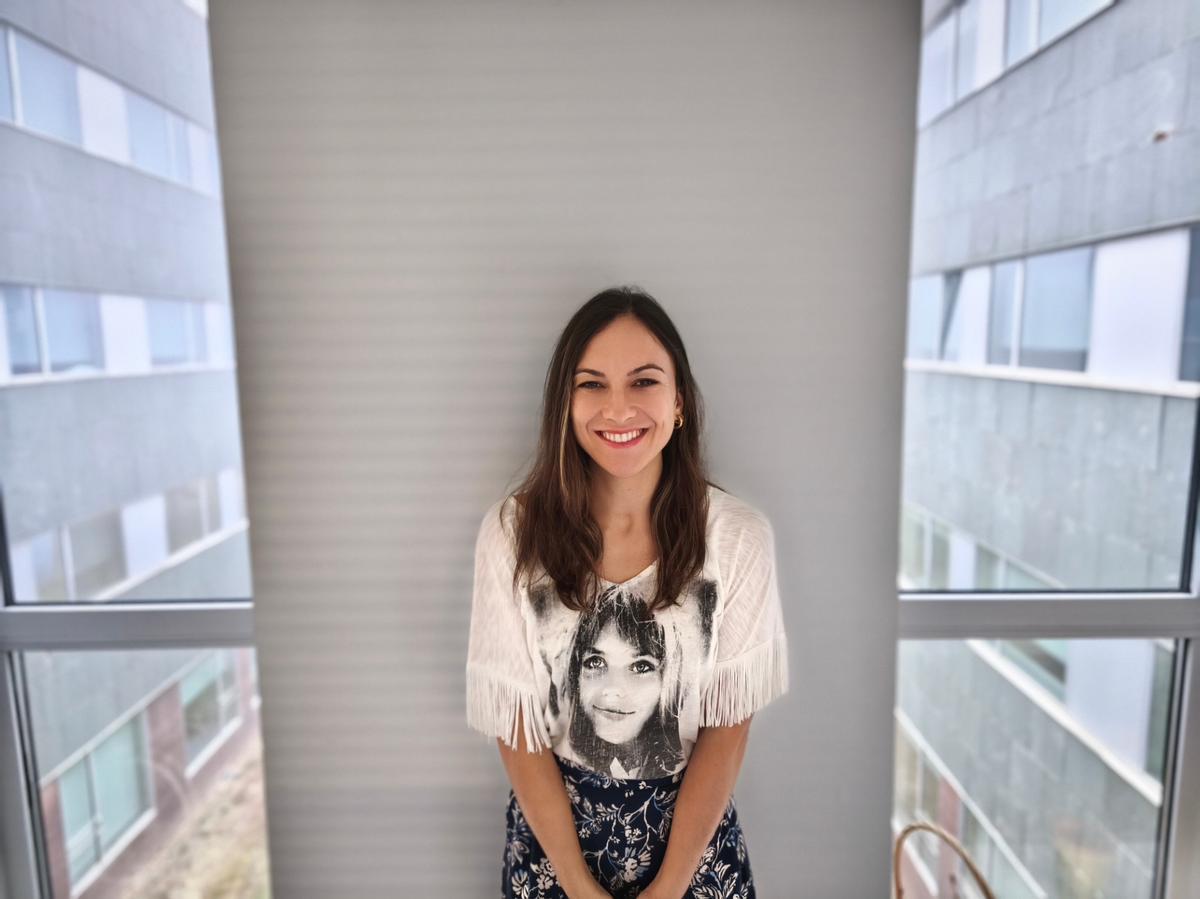 La médico especialista en Geriatría Vanessa Álvarez.