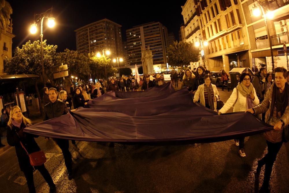 Manifestación del Día de la Mujer en Valencia