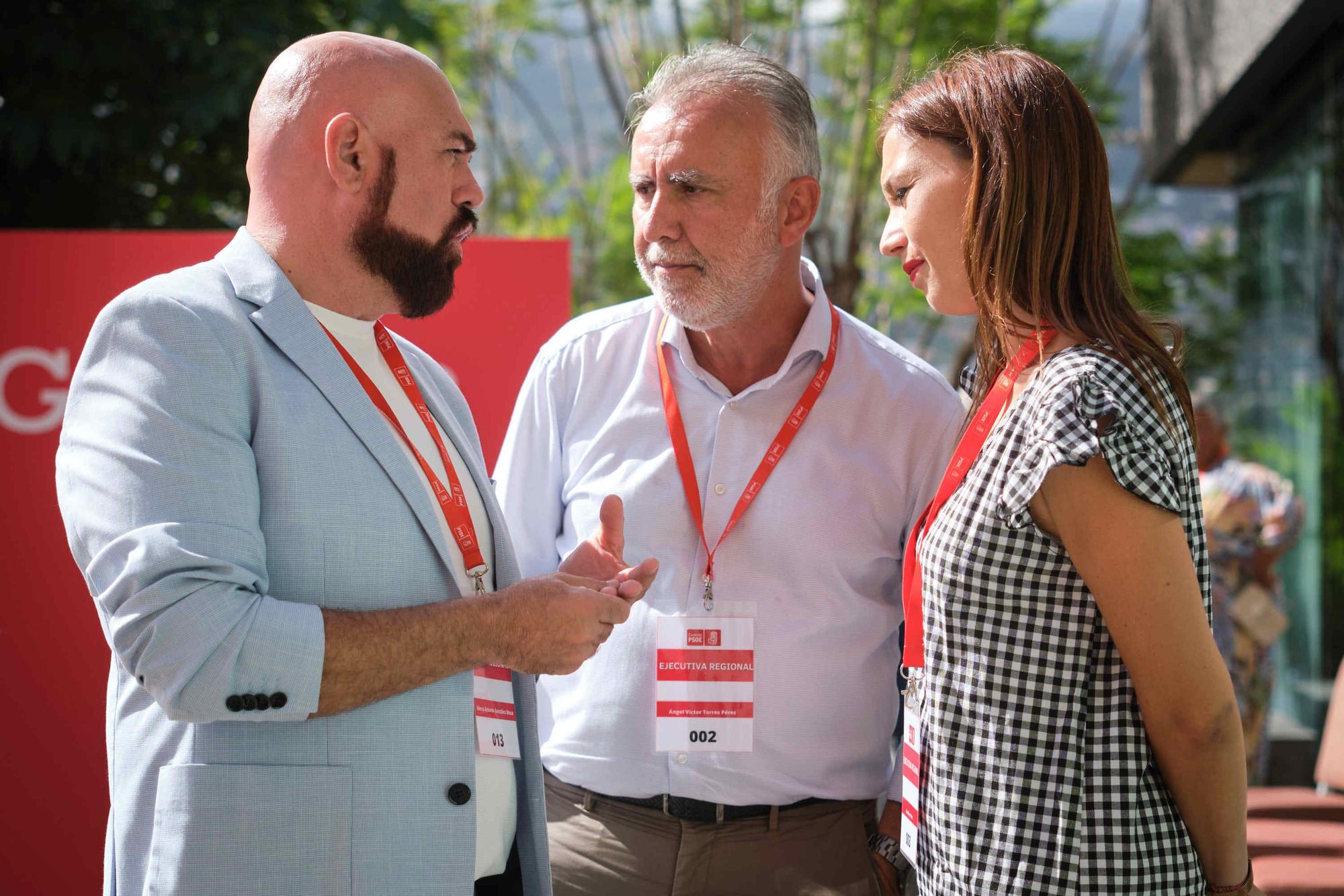 Comité Regional del PSOE celebrado en Puerto de la Cruz (Tenerife)