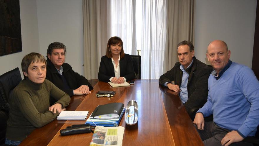 ReuniÃ³n mantenida en el ayuntamiento de Manacor.