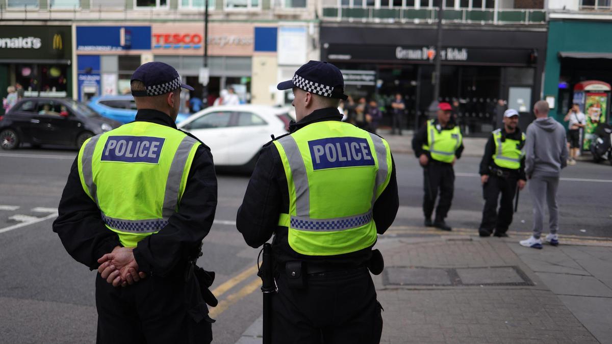 Agentes de la Policía de Londres.