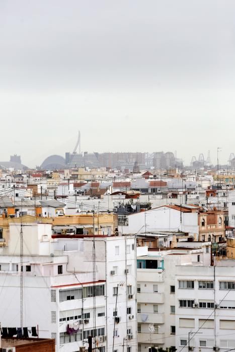 La contaminación por polvo africano en València activa el protocolo de contaminación