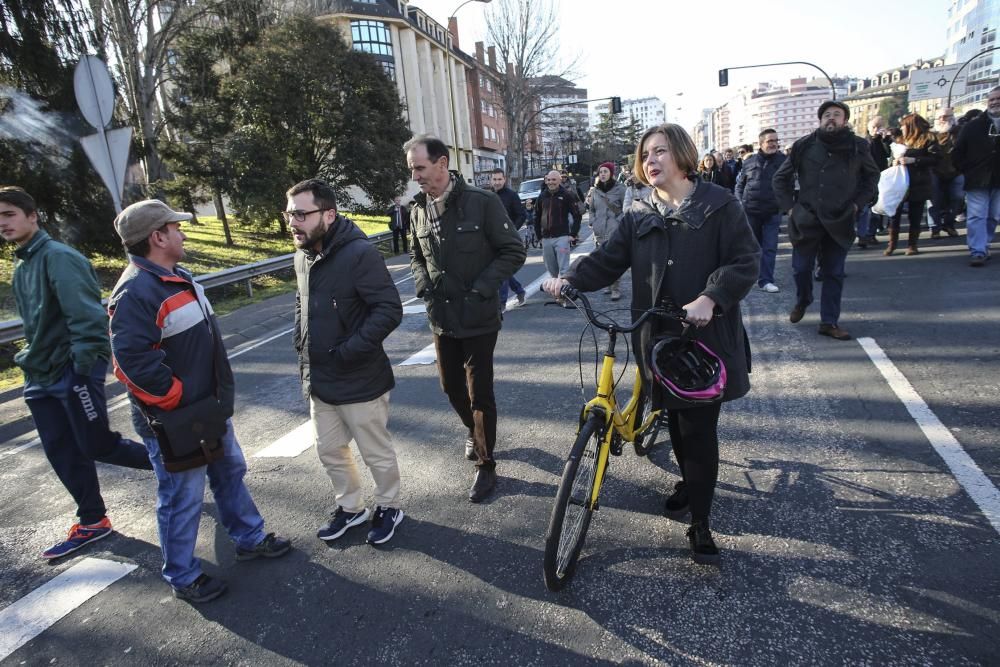 Oviedo inaugura el Bulevar de Santullano