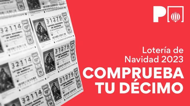 Comprobar Lotería de Navidad 2023 online