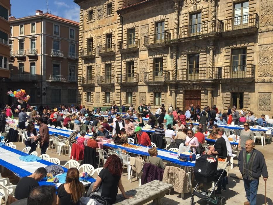 Comida en la calle en Avilés 2017