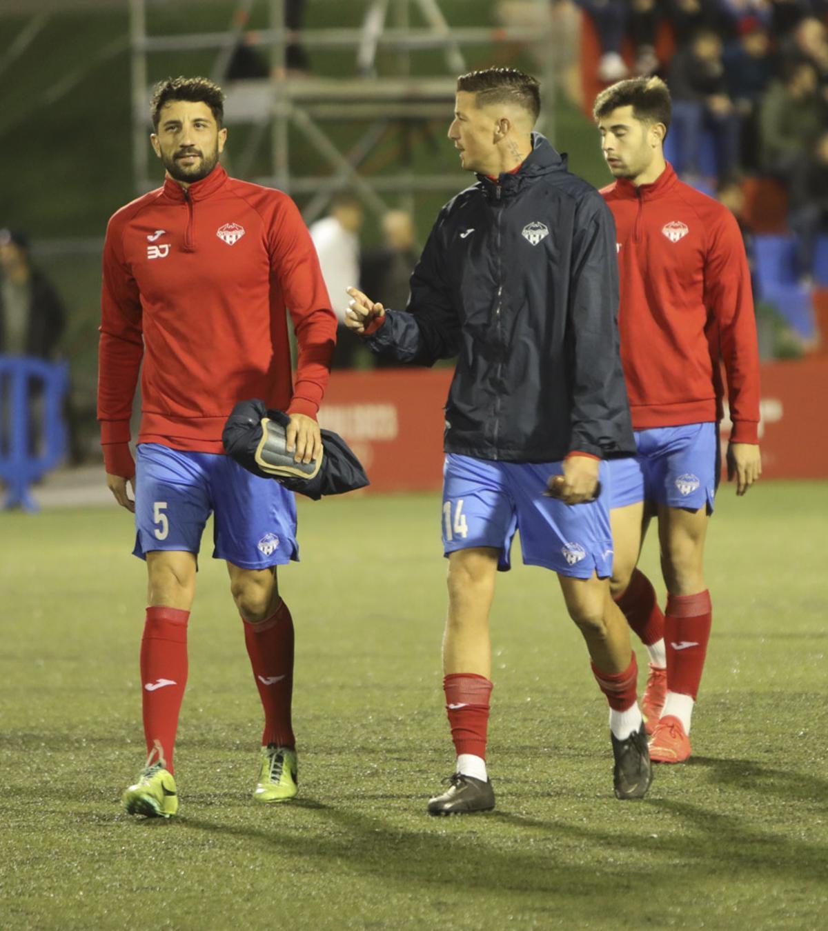 Partido de la Copa del Rey entre el Atlético Saguntino y el Rayo Vallecano.