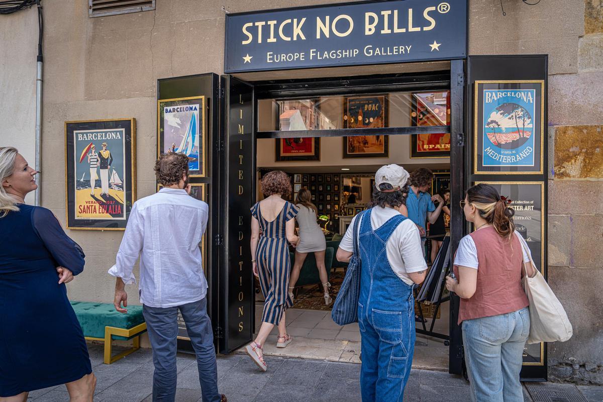 La nueva tienda Stick No Bills, en la calle de Sant Jacint.