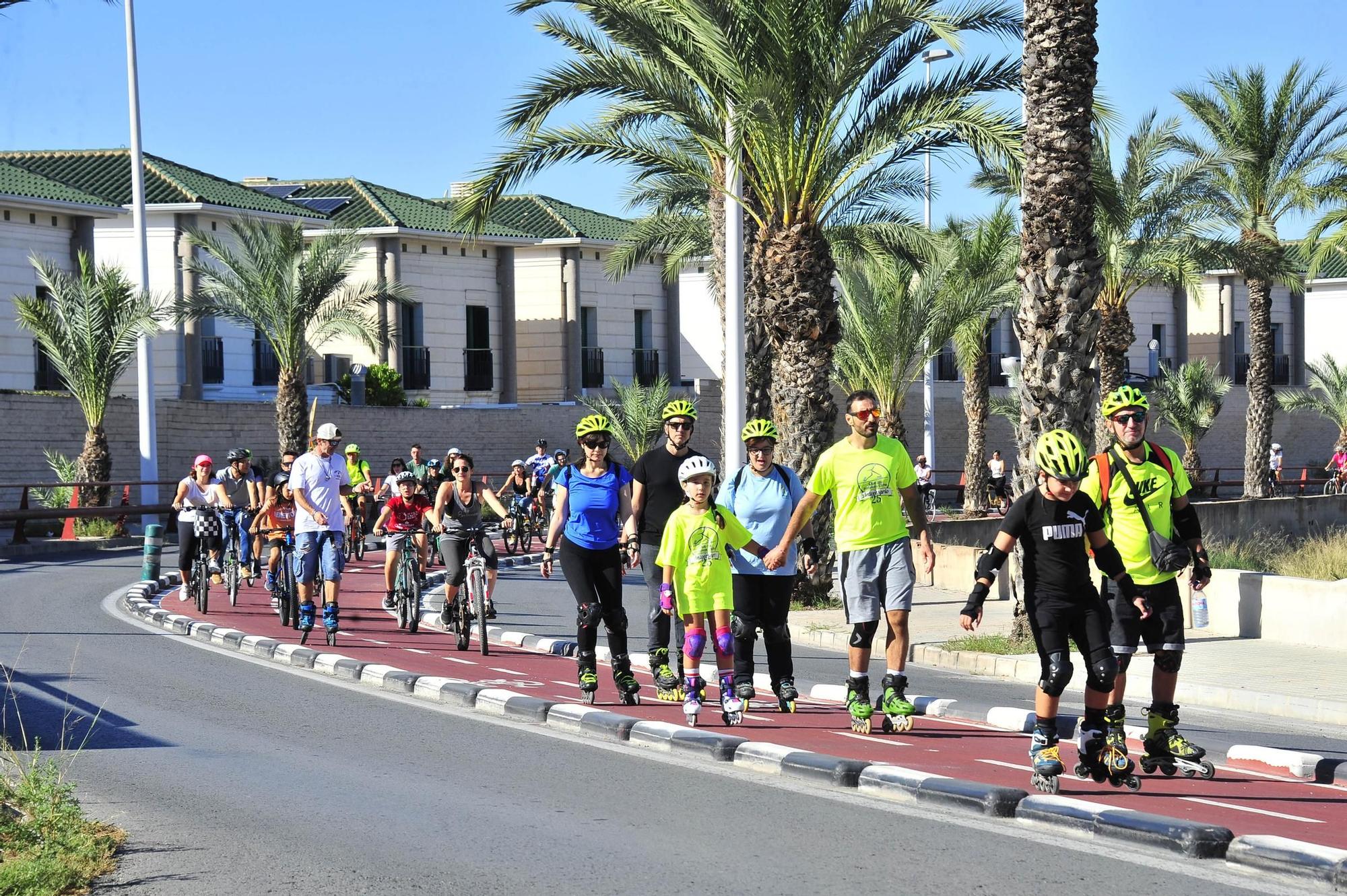 Segunda 'bicifestación' en Elche