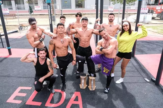 Así son Humans Spartan, el grupo de apasionados por la calistenia de Elda