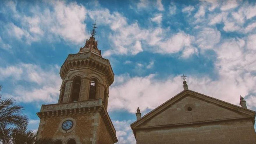 Fachada de la parroquia de Cieza, en una foto de archivo.