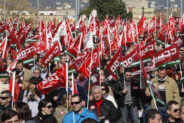 Manifestación contra la reforma laboral en Córdoba