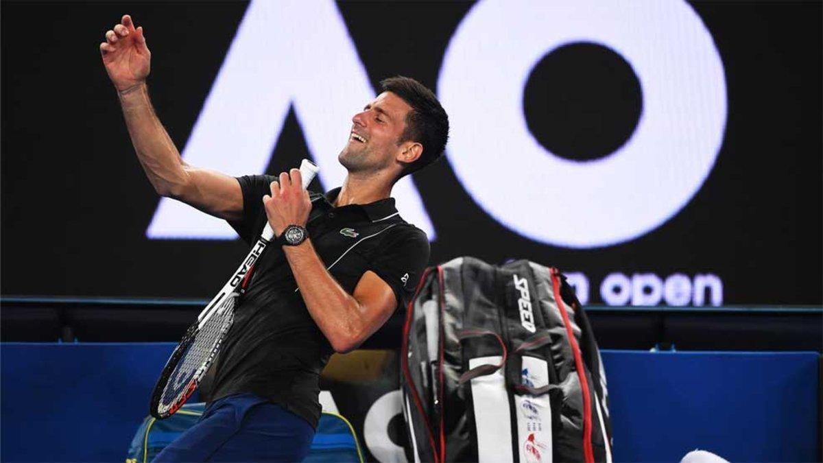 Djokovic, durante el pasado Abierto de Australia