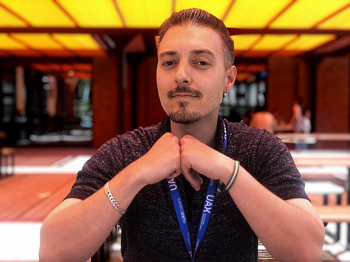 Álvaro Carmona, autor de 'Le seré sincero, no pinta bien'.