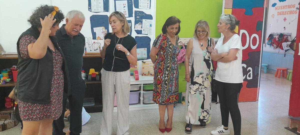 GALERÍA | La nueva Directiva de la Liga Zamorana de Educación visita el CECOAF de Toro