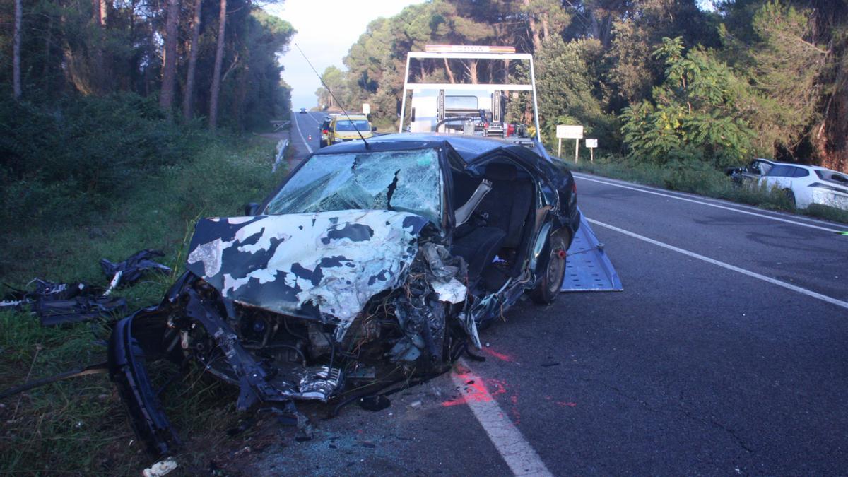 Detingut un conductor després de provocar un accident de trànsit mortal a Torrent (Girona)