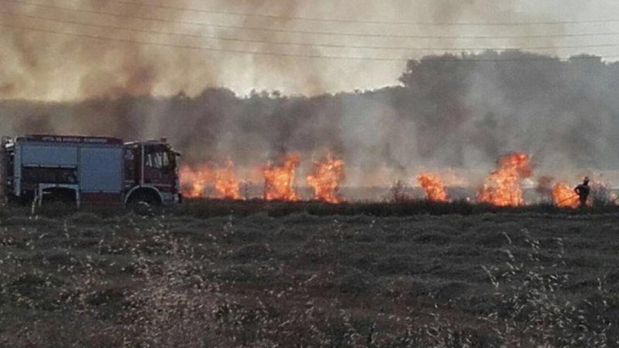 El incendio de la carretera de Carrascal