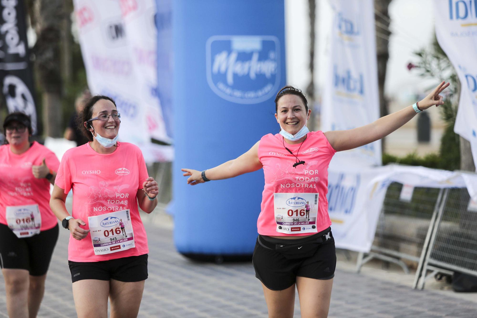 Las mejores imágenes de la carrera de la Mujer en València