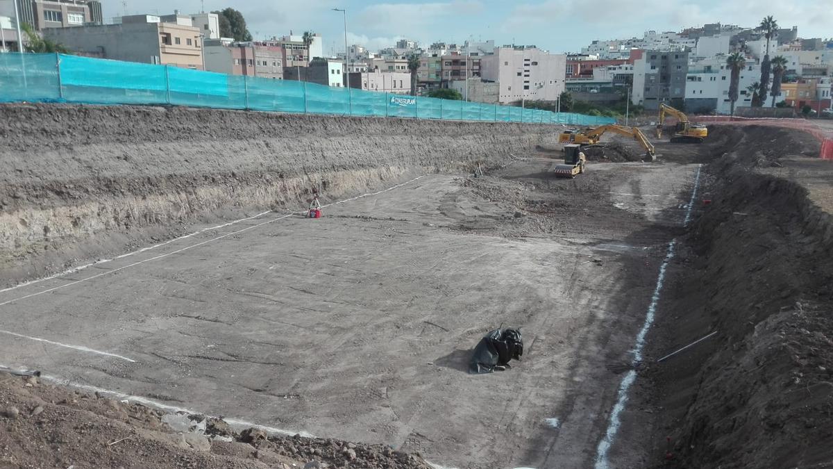 Primera piedra del último edificio del ARRU de Tamaraceite