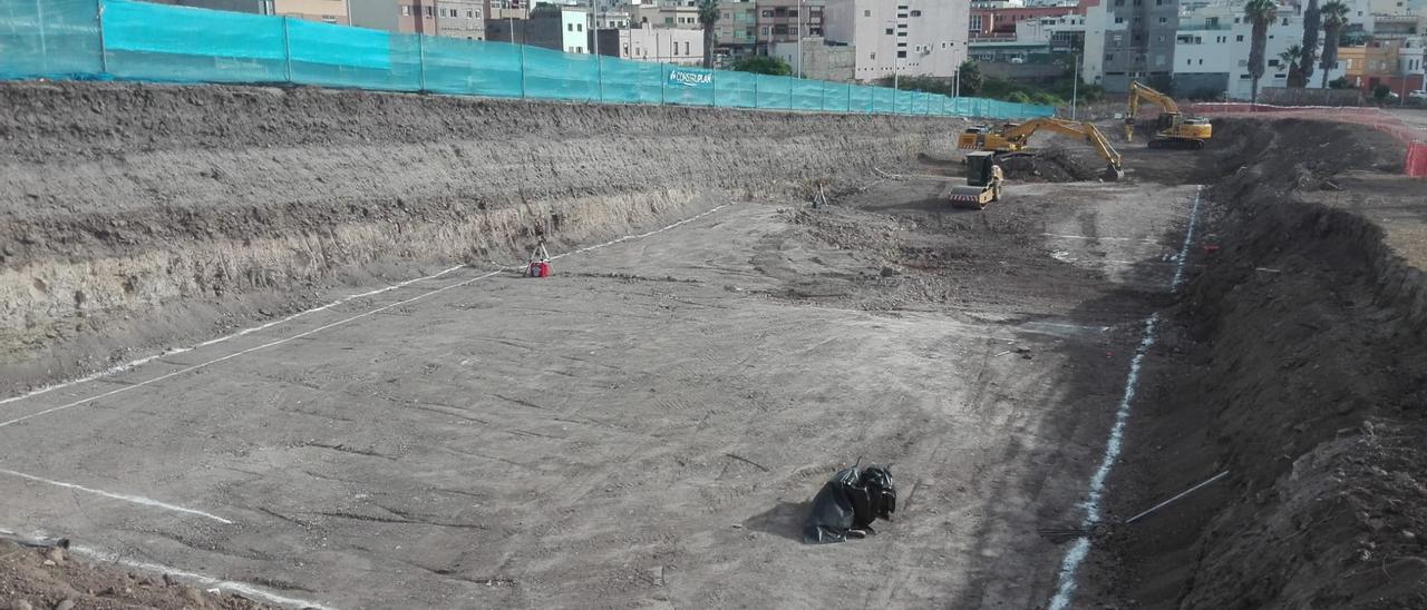 Primera piedra del último edificio del ARRU de Tamaraceite