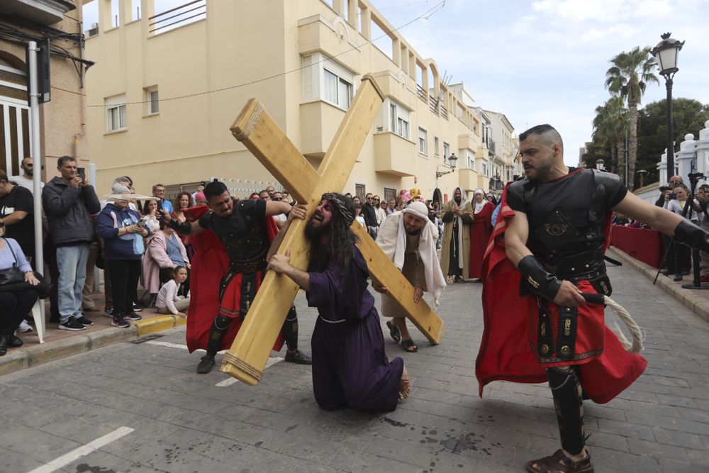 Procesión por la Calle de la Amargura en la Semana Santa de Benetusser