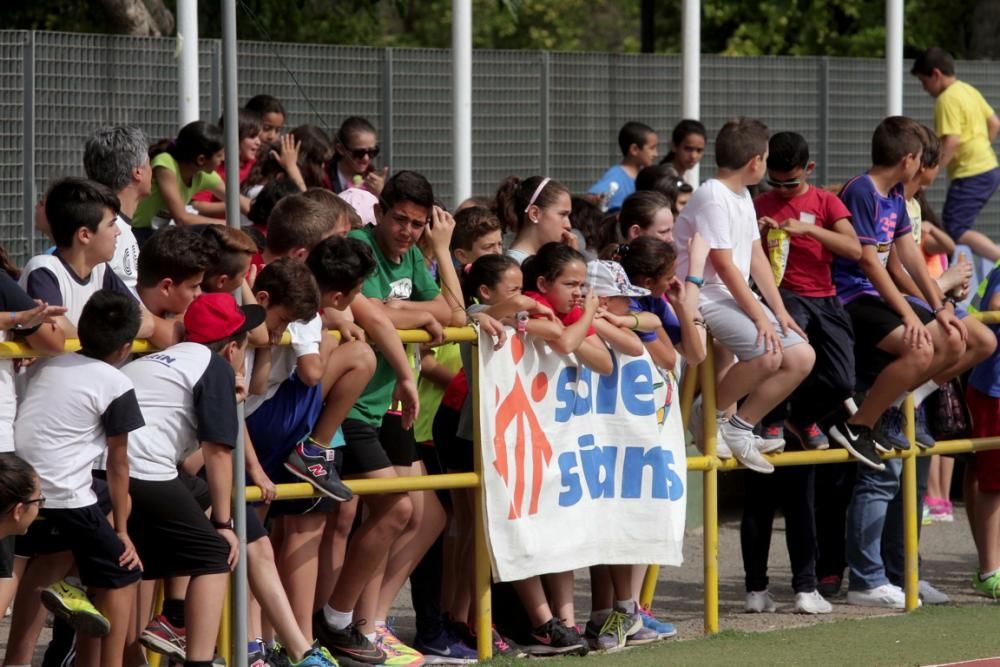 Competición escolar de Atletismo en Cartagena