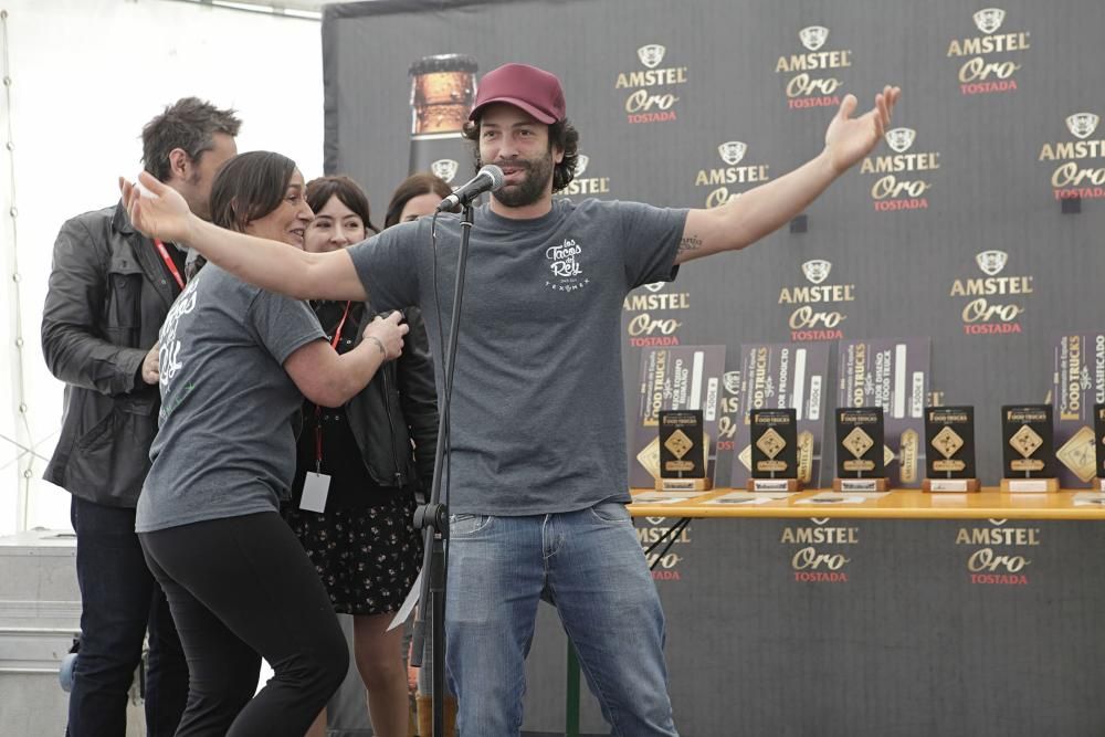 Entrega de premios del Campeonato de España de Food Trucks en Gijón