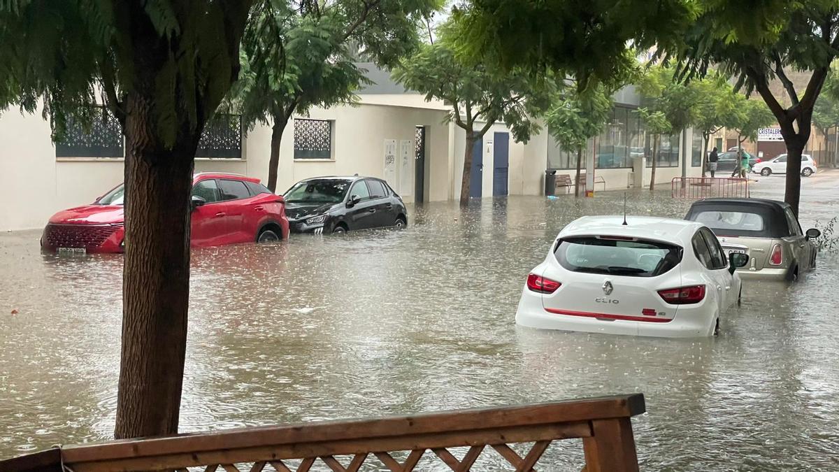 La dana Alice inundó este fin de semana Portocristo