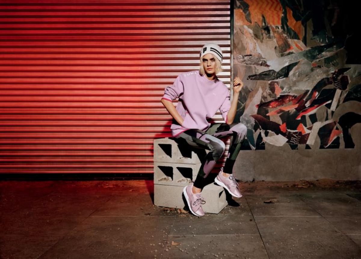 Cara Delevingne en la nueva campaña de Puma