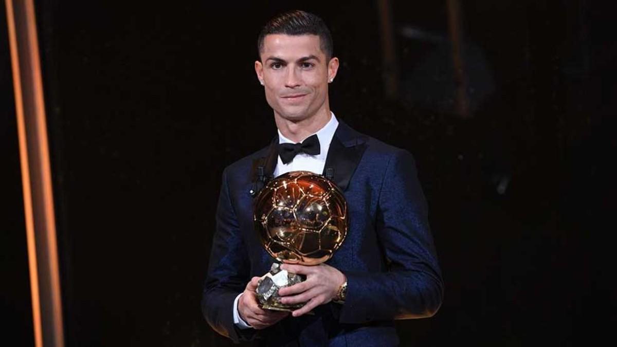 Cristiano Ronaldo gana su quinto Balón de Oro