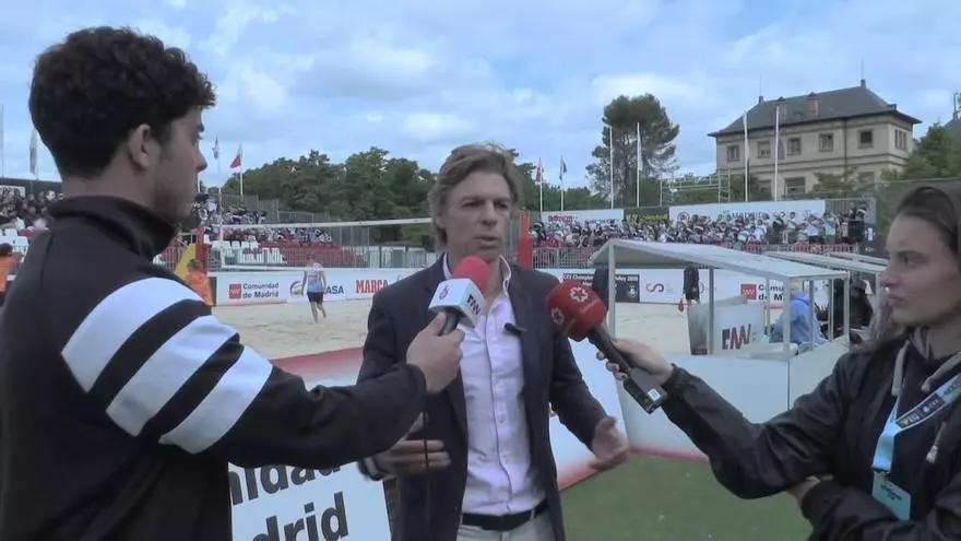 Madrid, a la ministra: "No debería tener duda de que la final del Mundial será en Madrid"