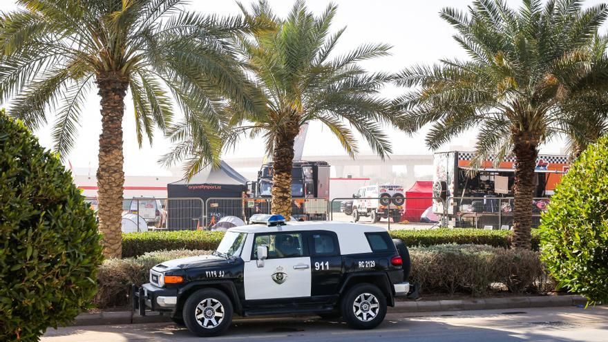 Imagen de archivo de un coche de Policía en Arabia Saudí.