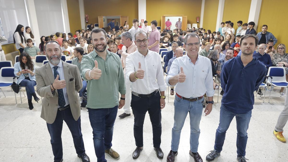 Los cinco partidos que participaron en precampaña en el debate de Las Josefinas.