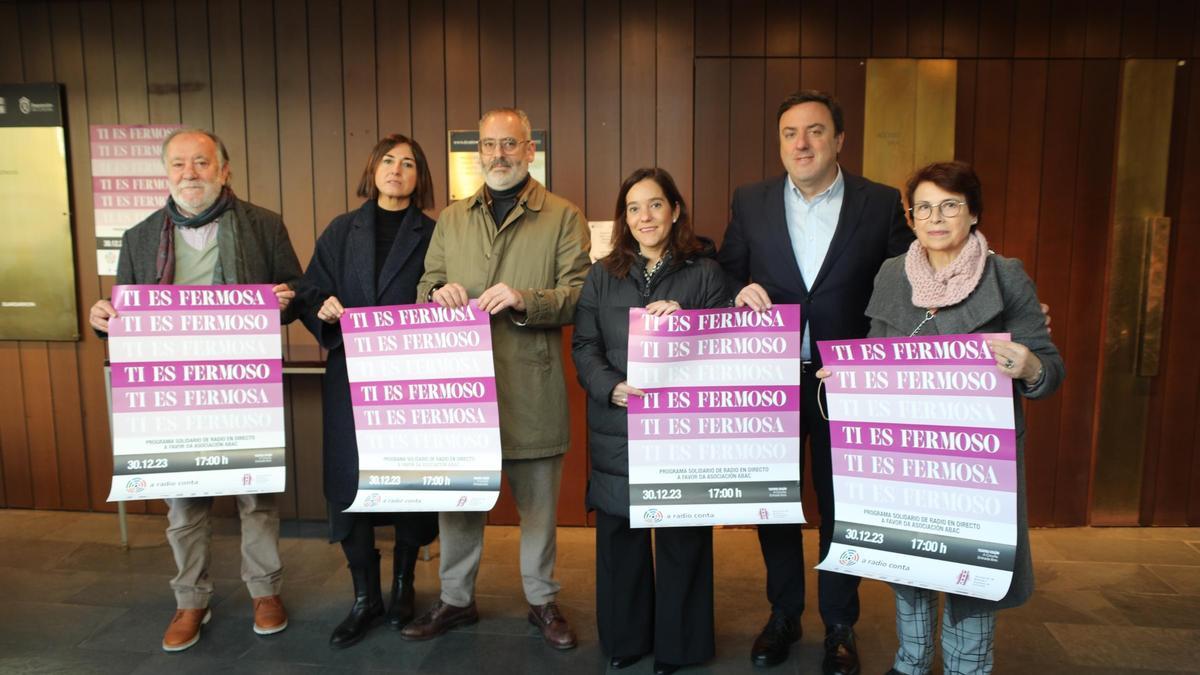 Presentación de A Radio Conta 2023, dedicado a la lucha contra los trastornos de la conducta alimentaria.