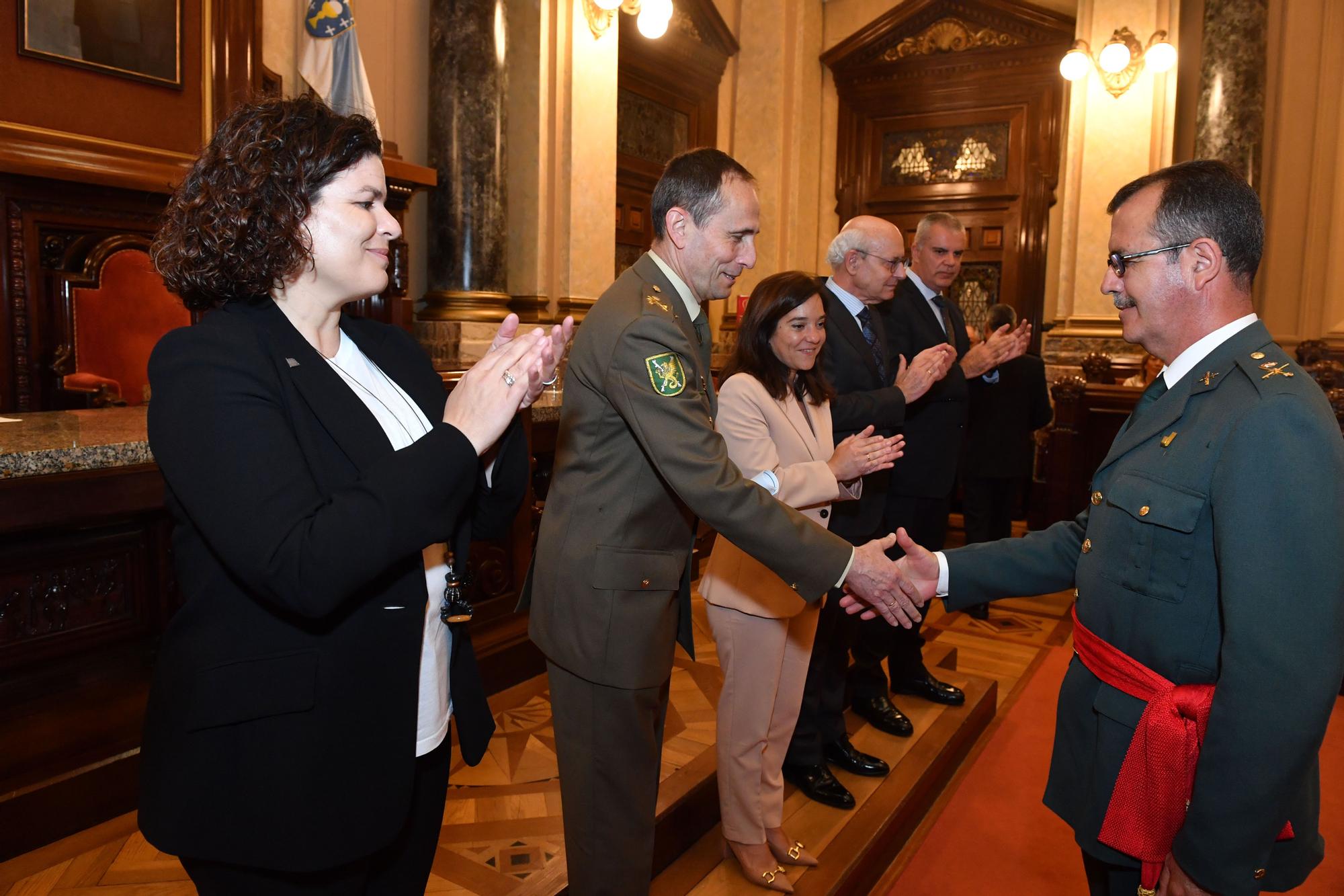 Celebración de la festividad de la Policía Local en A Coruña