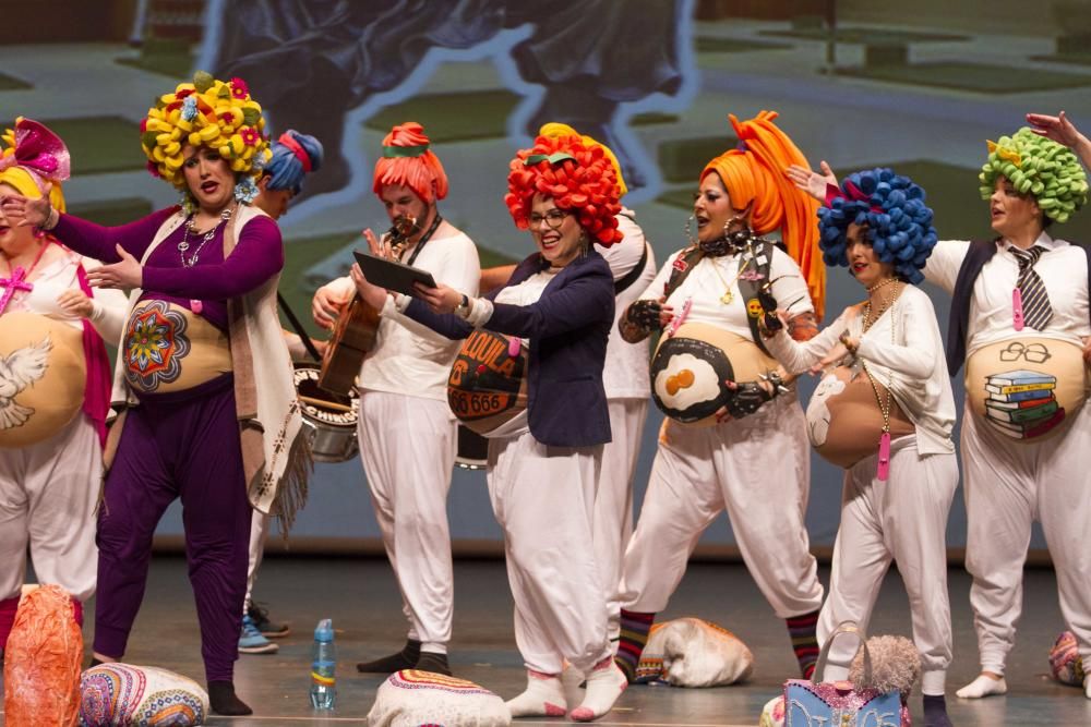 Segunda semifinal concurso nacional de chirigotas del Carnaval de Cartagena 2019