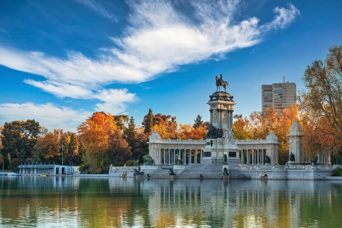 Parque de El Retiro de Madrid