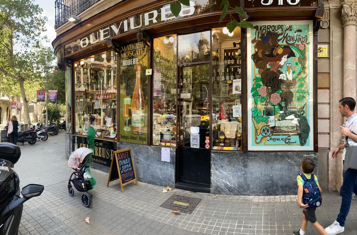 El histórico colmado Múrria se ha convertido en un atractivo turístico más de Barcelona