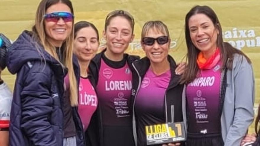 Victoria femenina del Morvedre Triatlón en Cheste