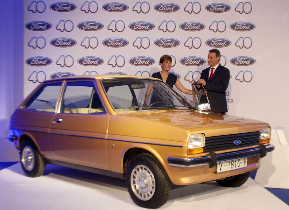 Celebración del 40º aniversario de Ford en Valencia