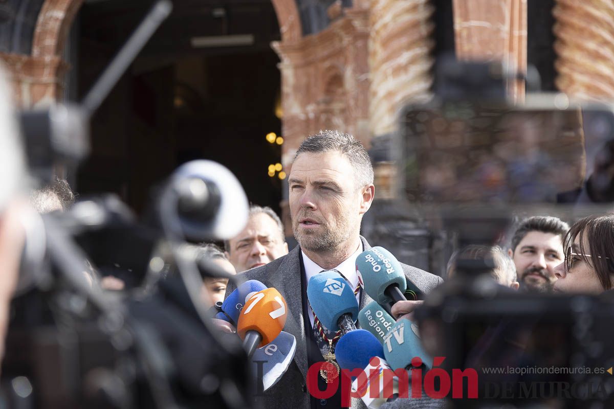 Clausura Año Jubilar de Caravaca (recepción de invitados)