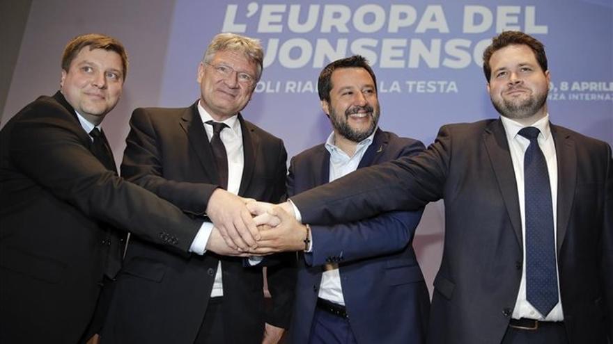 Salvini lanza su alianza ultra de cara a las europeas