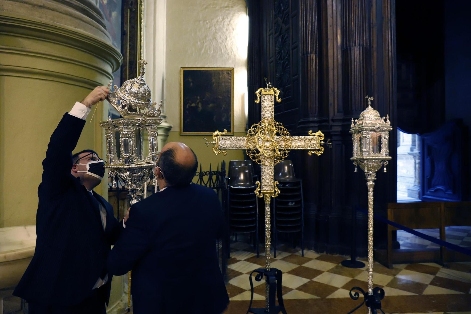 El Cristo de la Salud preside el vía crucis del primer viernes de Cuaresma en Málaga