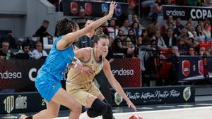 Marta Canella, durante el Avenida-Barça CBS de Copa de la Reina