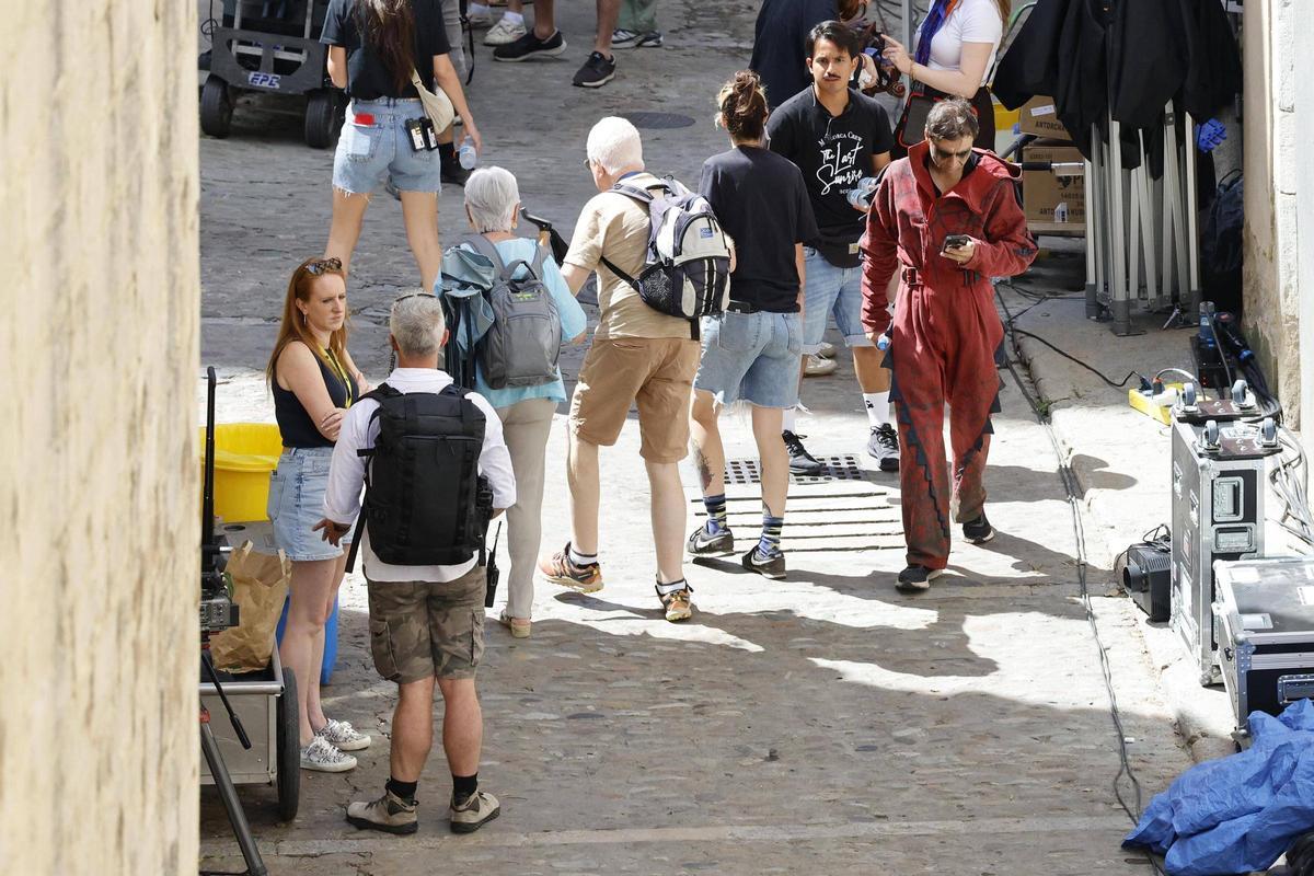Fotos del rodatge de la sèrie 'Tomb Rider'