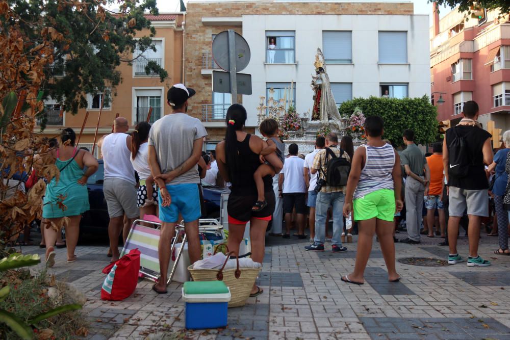 Procesión de la Virgen del Carmen en Pedregalejo