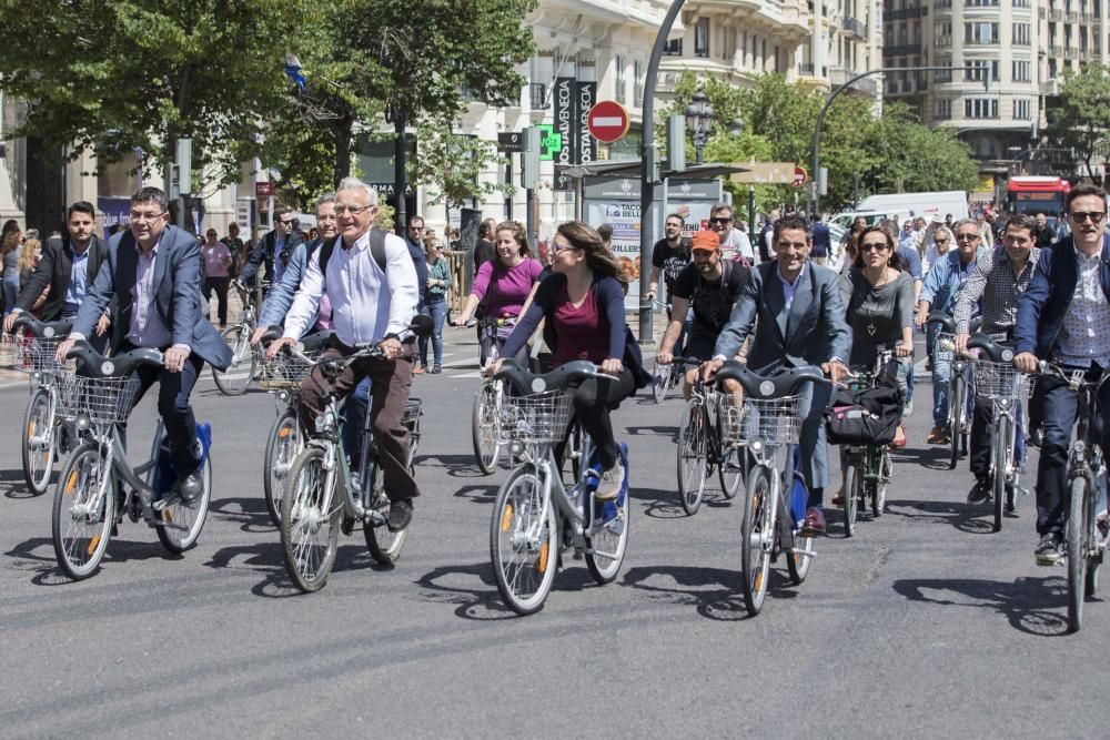 Pleno del Congreso Ibérico de la bicicleta