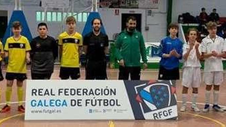 Un instante de la fase previa del Gallego de selecciones comarcales.